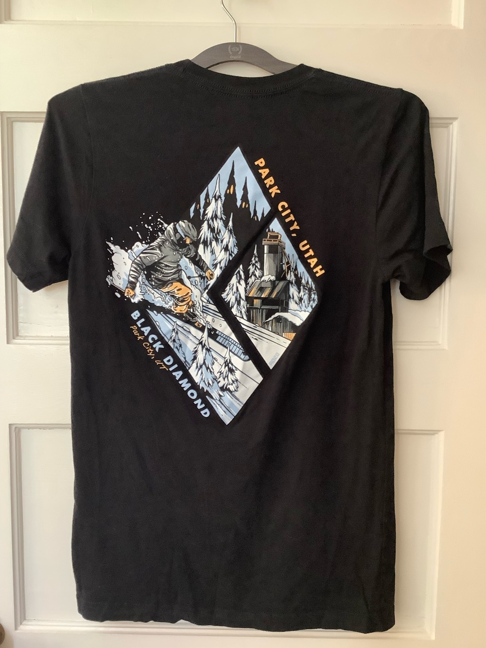 Park City Utah Ski Black Diamond Tee
Men’s Unisex Small